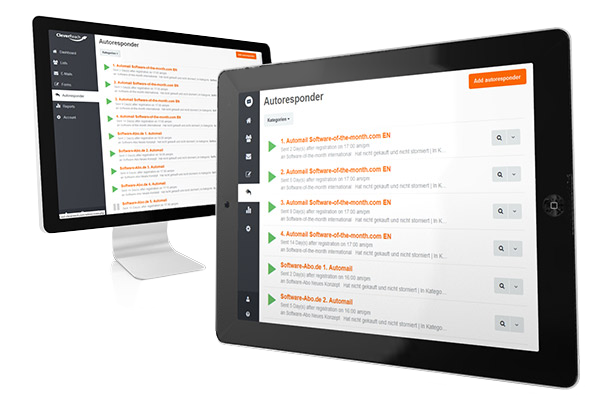 THEA - Marketing Automation auf leichte Art, Kampagnen nach einem visuellem Kampagnen-Baukasten-Prinzip erstellen, Autoresponder- und Follow-Up-Kampagnen, Lifecycle-E-Mail-Marketing, Umfrage-Mailings sowie Reaktivierungs-Mailings.