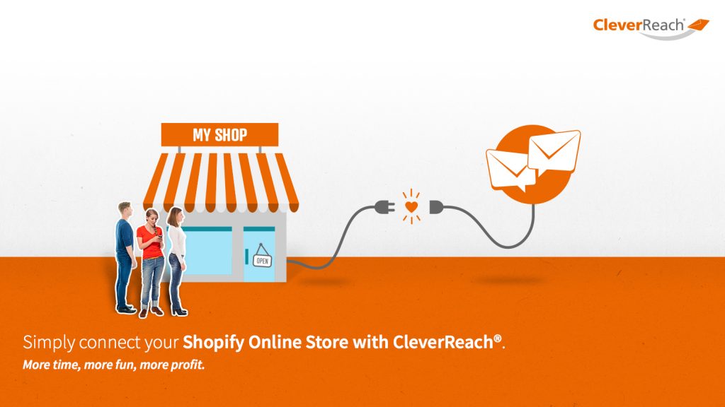 screenshot gallery: connect Cleverreach® with Spotify