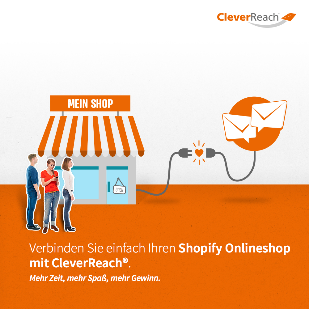 DE_02_CleverReach_shopify_mit Shop verbinden