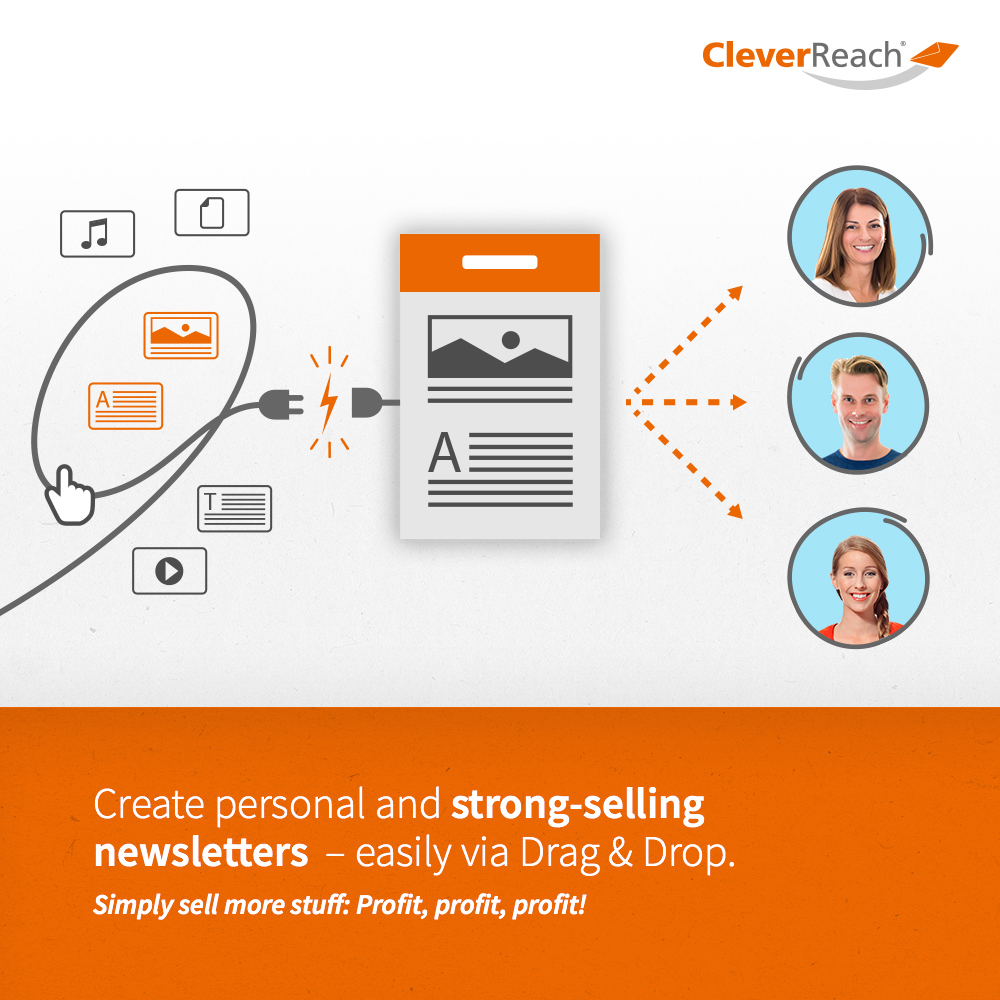 CleverReach + Drupal create newsletters