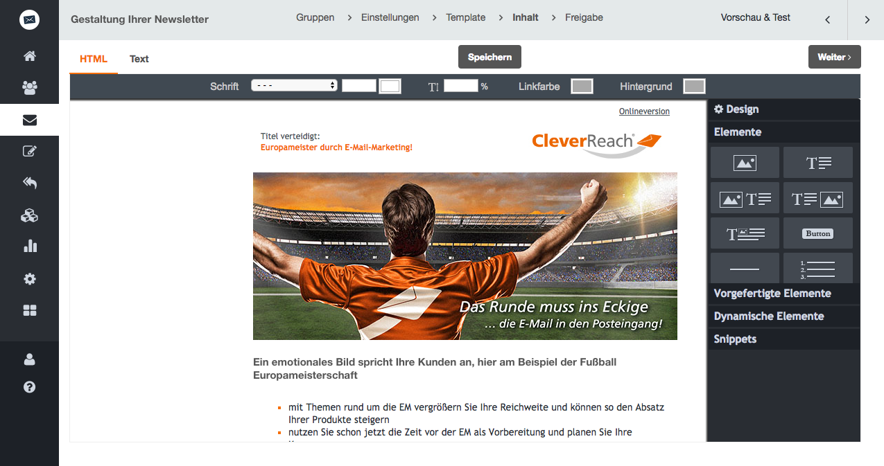 Die Wichtigkeit der Gestaltung eines Newsletters