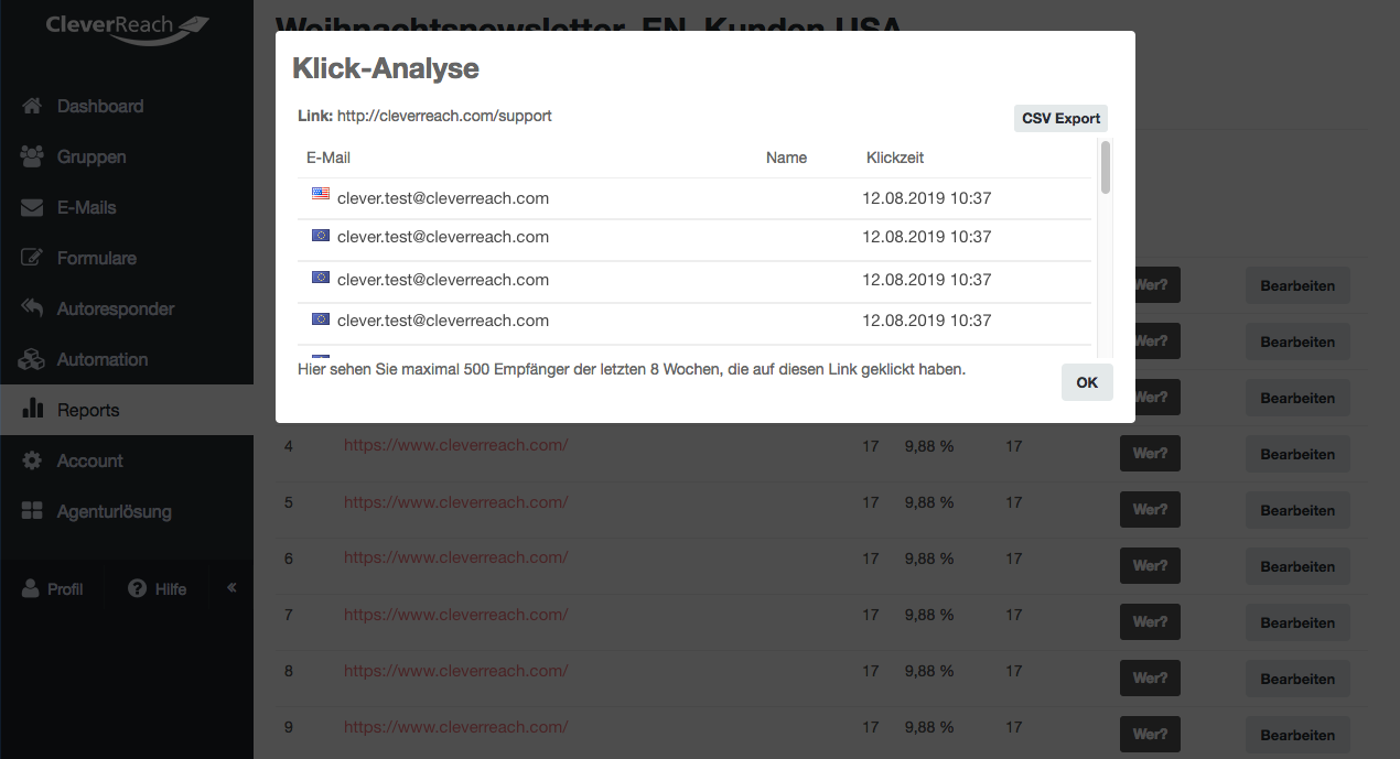 screenshot: Das müssen Sie zu den Tracking-Optionen wissen