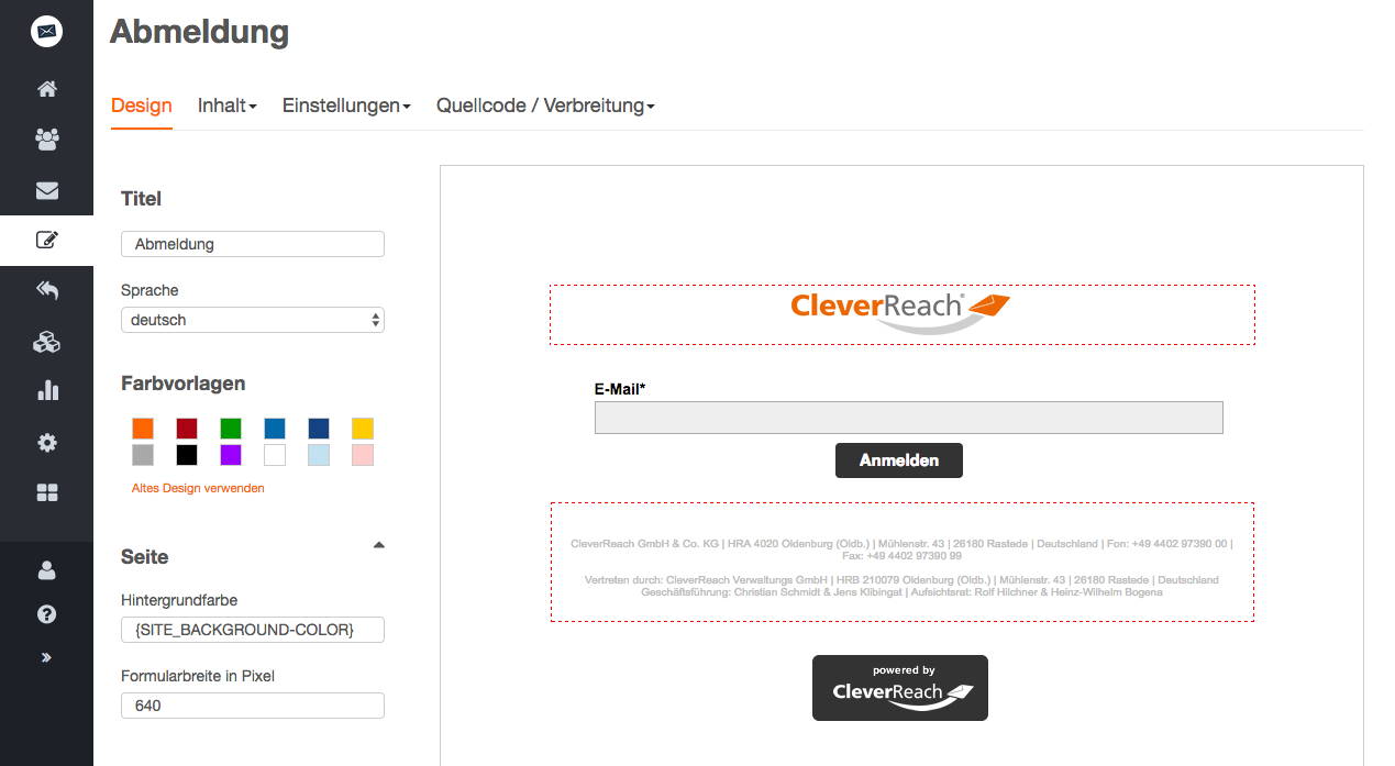 screenshot: Warum Sie die Abmeldung für Ihre Empfänger einfach machen sollten