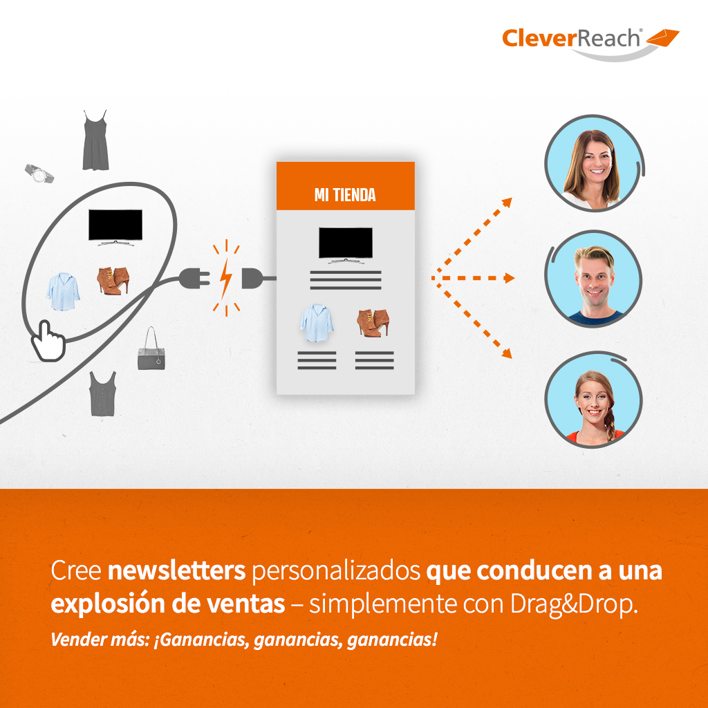 screenshot: cleverreach & Shopware