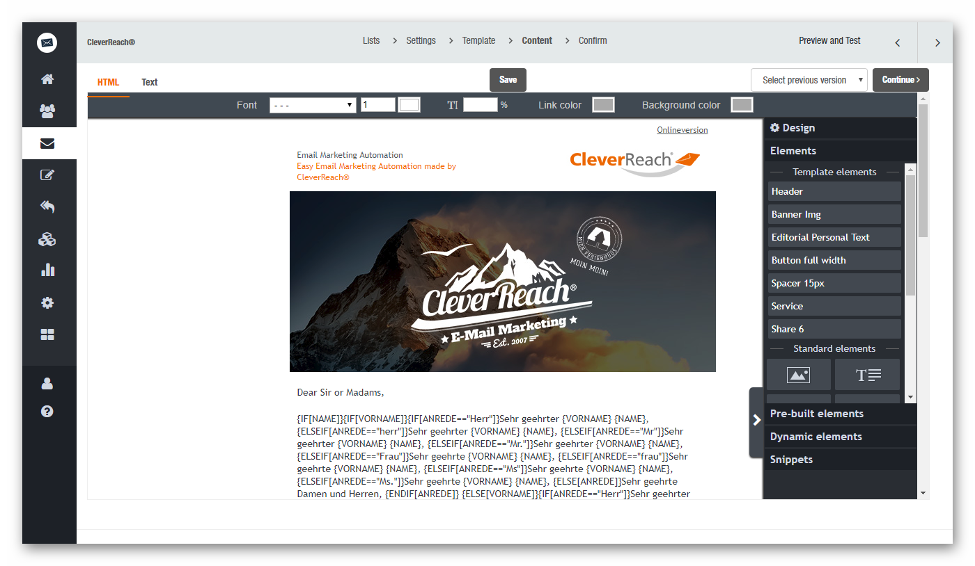 Sending links instead of attachments increases the quality of your newsletters
