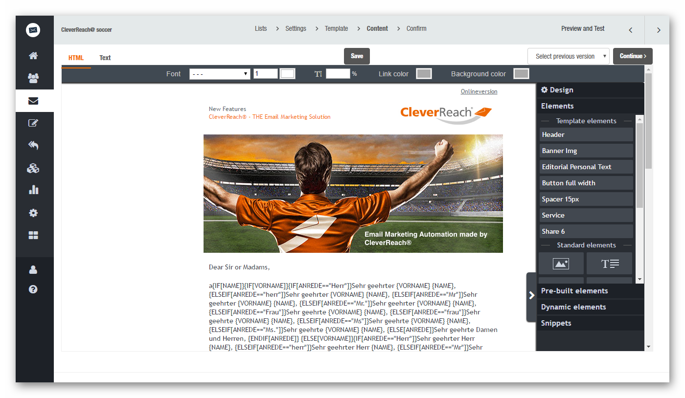 Personalized newsletter delivery – Increase relevance through individualized content