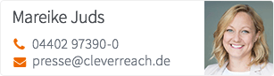 CleverReach® - Press Contact Mareike Juds