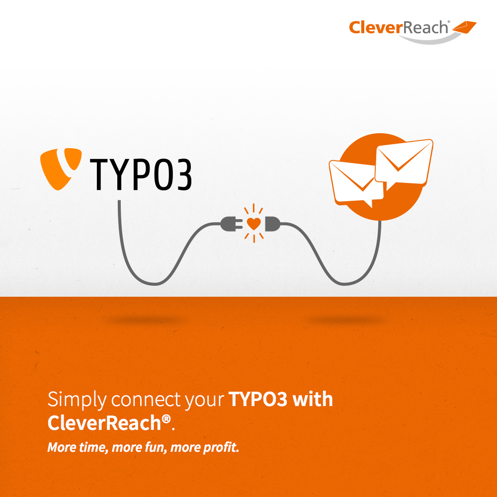 simply connect your typo3 backend with CleverReach®