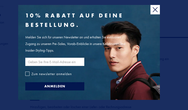 Pop Up - Adressgewinnung E-Mail Marketing - CleverReach®