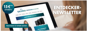 E-Mail Adressgewinnung: Die Versuchungen - Willkommensrabatt Kaufhaus - CleverReach®