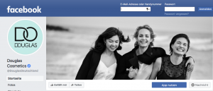 E-Mail Newsletter Marketing: Adressen gewinnen mit Facebook Beispiel Douglas- CleverReach®