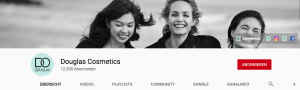 E-Mail Newsletter Marketing: Adressen gewinnen mit YouTube Beispiel Douglas - CleverReach®