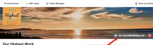 E-Mail Newsletter Marketing: Adressen gewinnen mit YouTube Beispiel CTA Button- CleverReach®