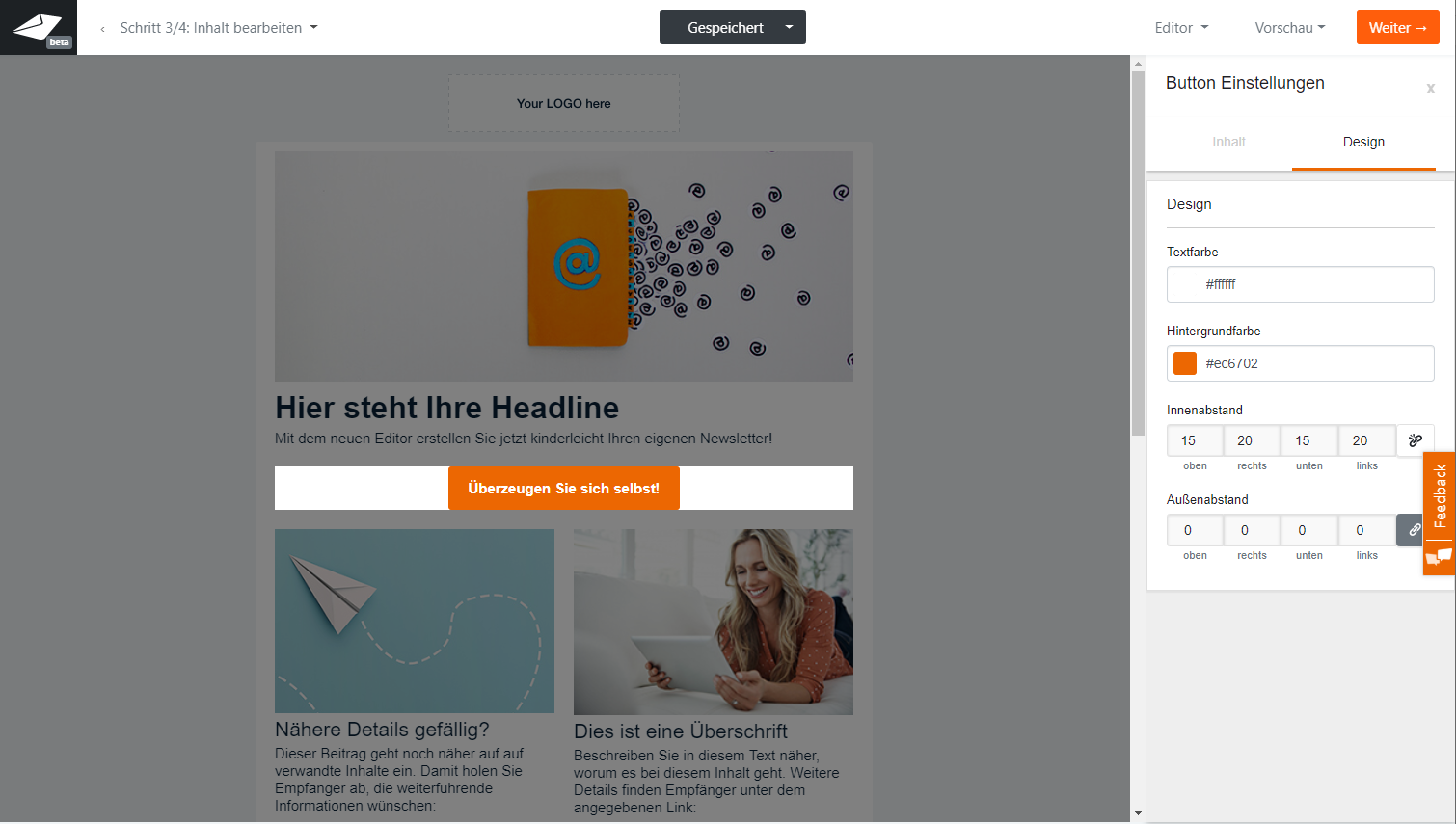 cleverreach_screenshot_new_editor_design_buttons