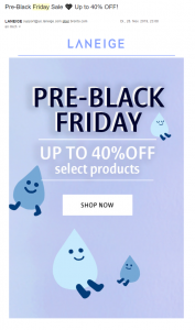 cleverreach_push_black-friday-laneige-early-sale-26-11-2019