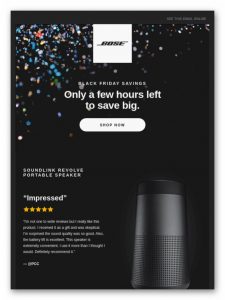 cleverreach_push_black-friday-bose-urgency