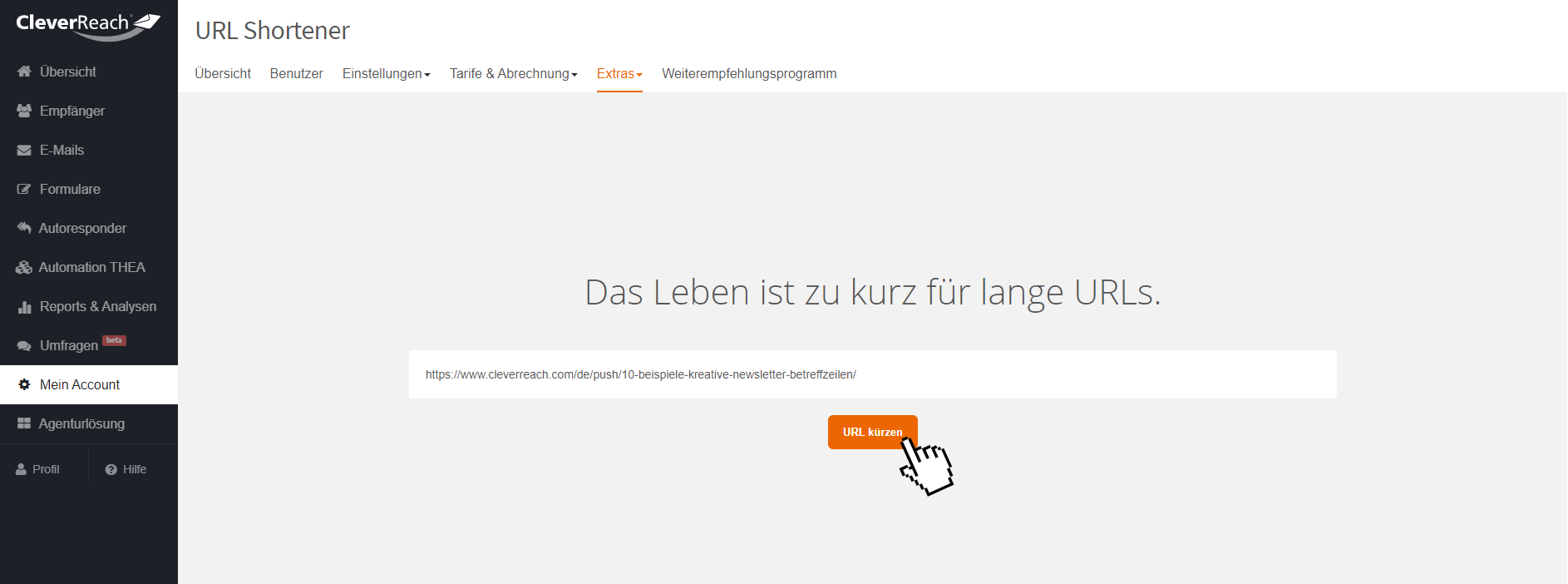 cleverreach-screenshot-url-shortener-kurz-links-lange-links-kuerzen-1