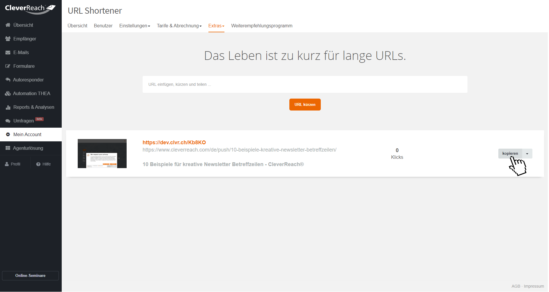 cleverreach-screenshot-url-shortener-kurz-links-lange-links-kuerzen-2