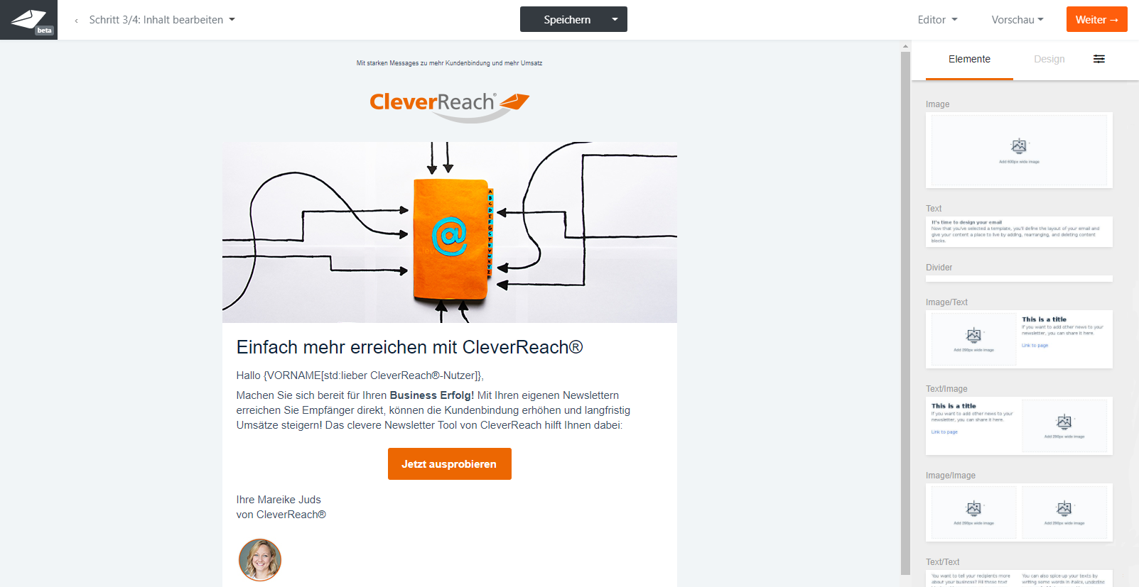 cleverreach-screenshot-newsletter-editor-emails-erstellen-gestalten